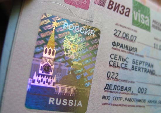 Touristenvisum nach Russland